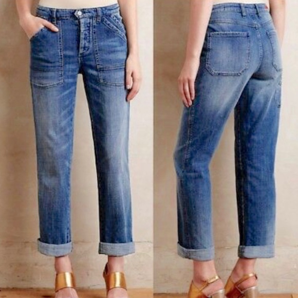 Anthropologie Denim - SOLD-Pilcro Carpenter Buttonfly Folio Fit Jeans